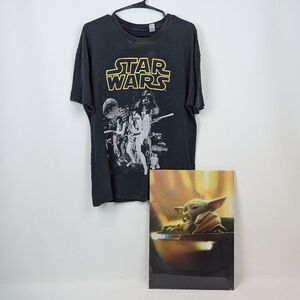 Star Wars Metal Displate and Vintage Shirt